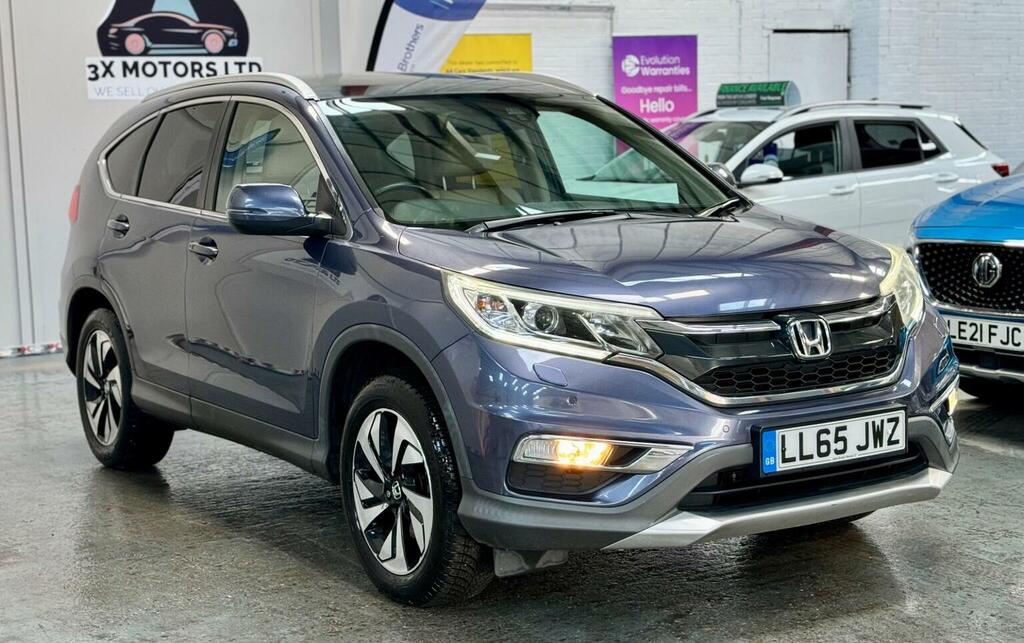 Honda Cr-V 1.6 I-dtec Ex 4Wd Euro 6 LL65JWZ Blue #2