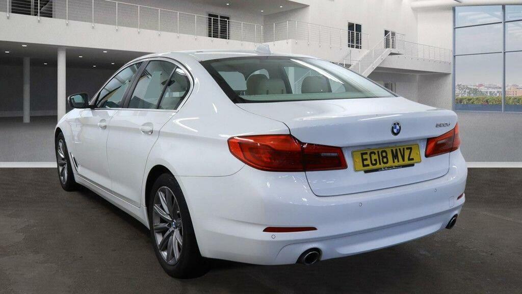 BMW 5 Series 2.0 520D Se Euro 6 Ss EG18MVZ White #6