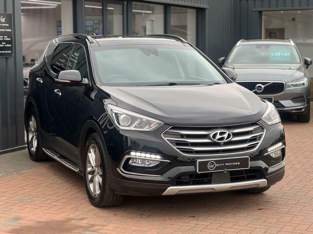 Hyundai Santa Fe 2.2 Crdi Blue Drive Premium Se 4Wd Euro 6 S  Black #3