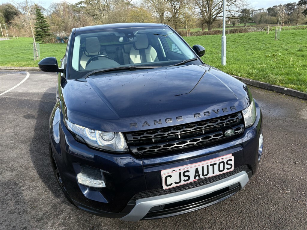 Land Rover Range Rover Evoque Sd4 Dynamic AK14FHR Blue #2
