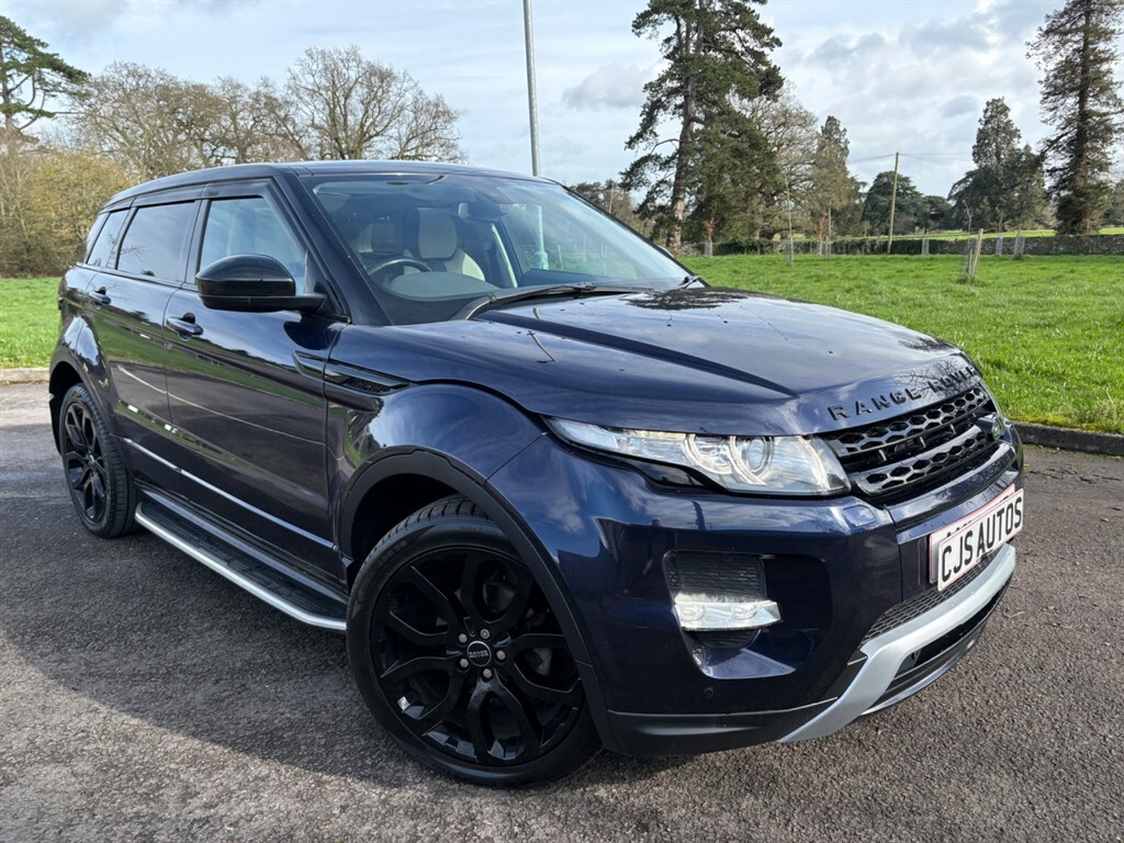 Land Rover Range Rover Evoque Sd4 Dynamic Blue