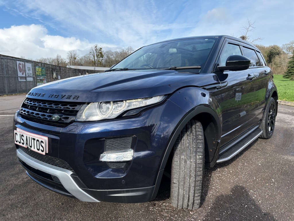 Land Rover Range Rover Evoque Sd4 Dynamic AK14FHR Blue #4
