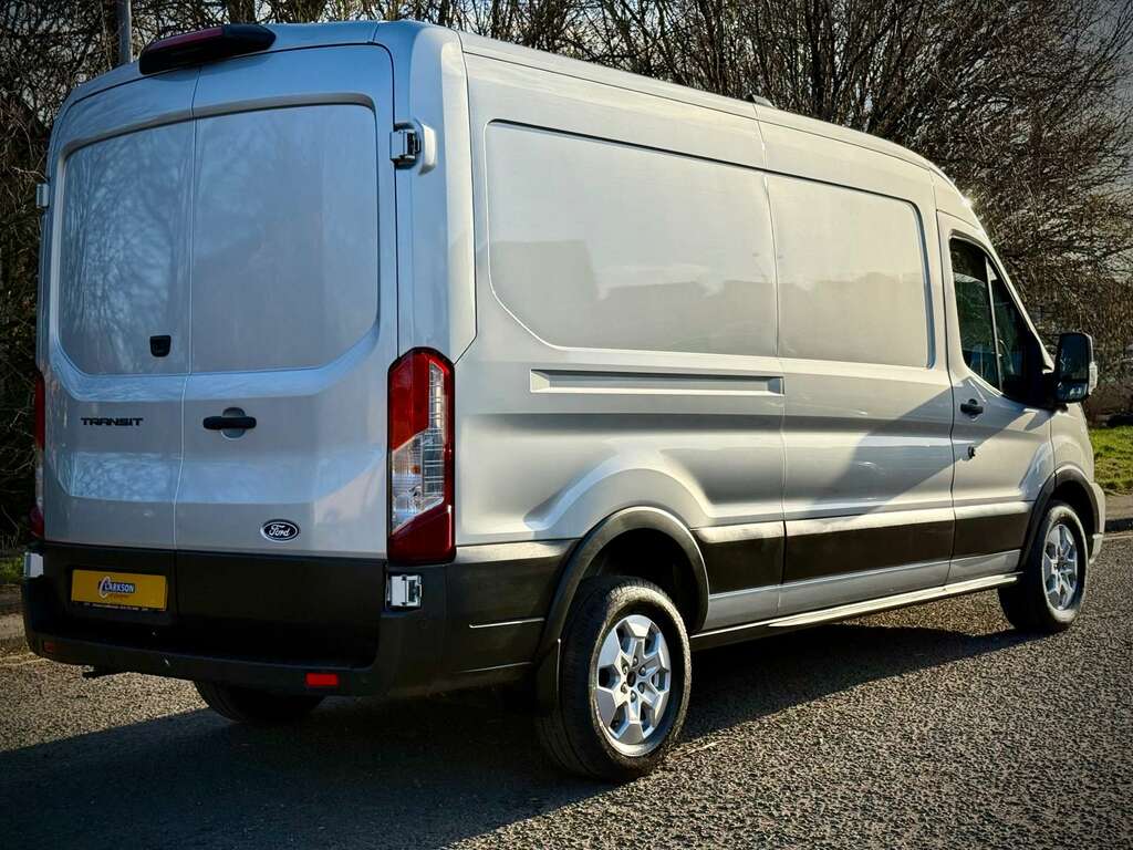 Ford Transit Custom 350 L3h2 Limited 2.0 Ecoblue 165Ps DN74UZS Silver #4