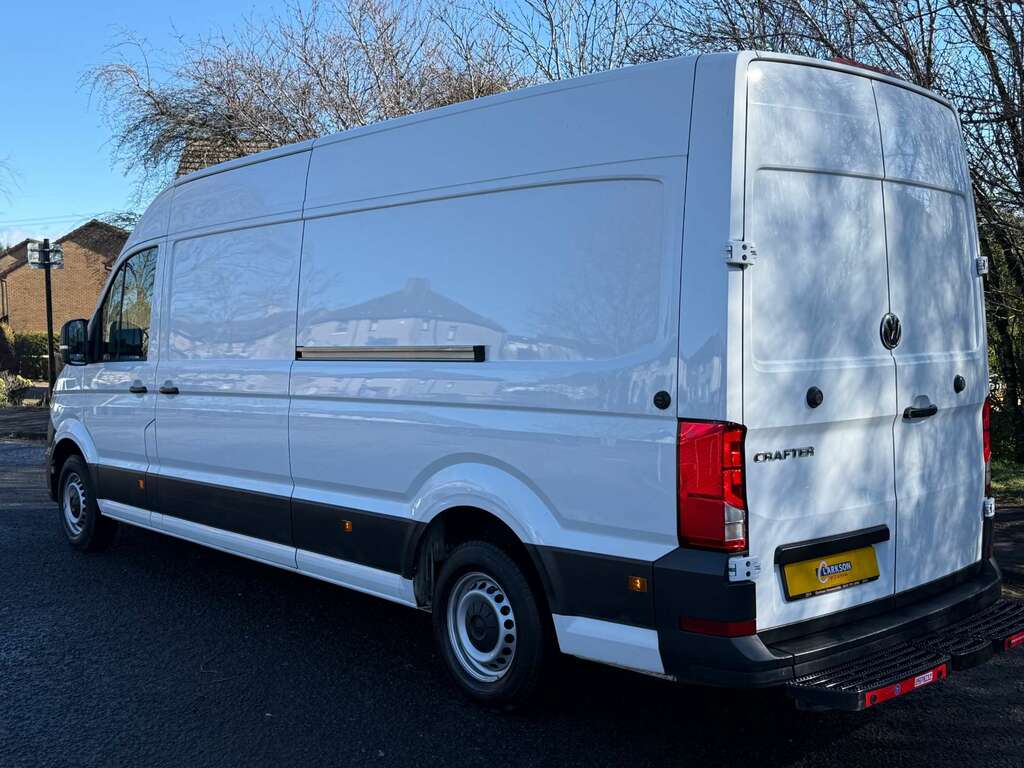 Volkswagen Crafter Cr35 Trendline Lwb 2.0Tdi 140 FD72NHZ White #4