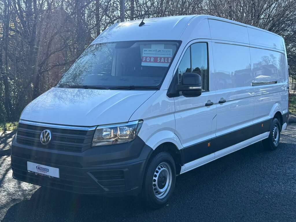 Volkswagen Crafter Cr35 Trendline Lwb 2.0Tdi 140 FD72NHZ White #2