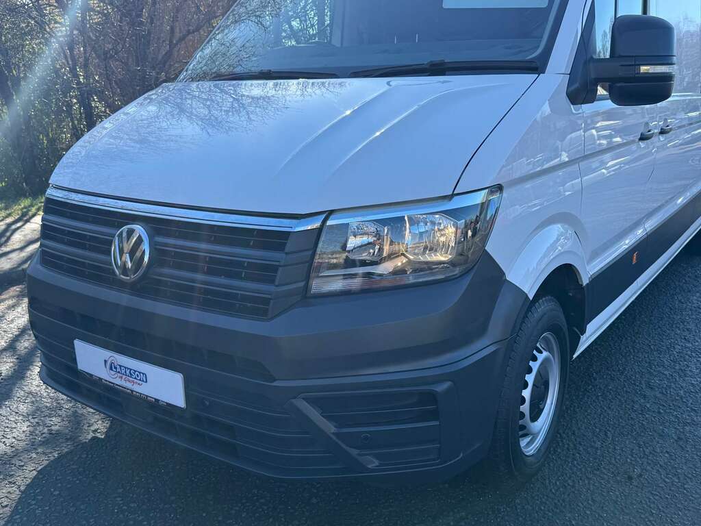 Volkswagen Crafter Cr35 Trendline Lwb 2.0Tdi 140 FD72NHZ White #6