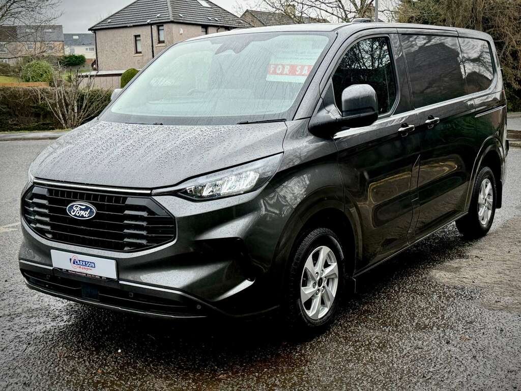 Ford Transit Custom 300 Limited 2.0 Ecoblue L1h1 HV24LZW Grey #2