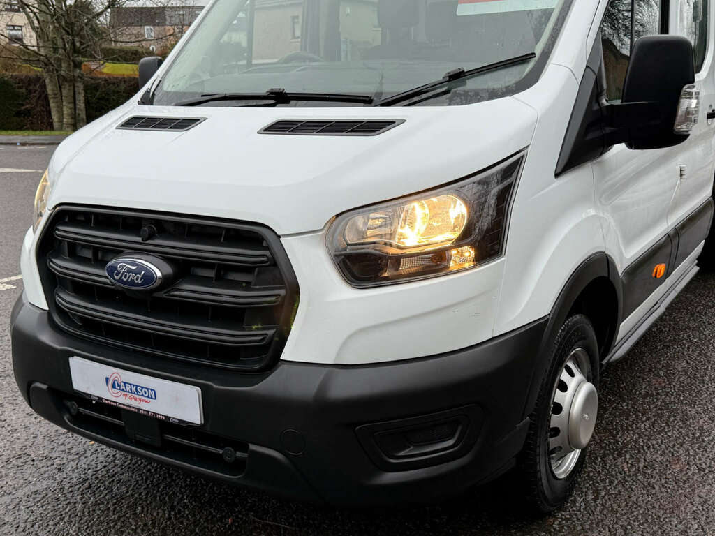 Ford Transit Custom 350 Crew Cab Tipper 2.0Ecoblue WN22UAT White #6