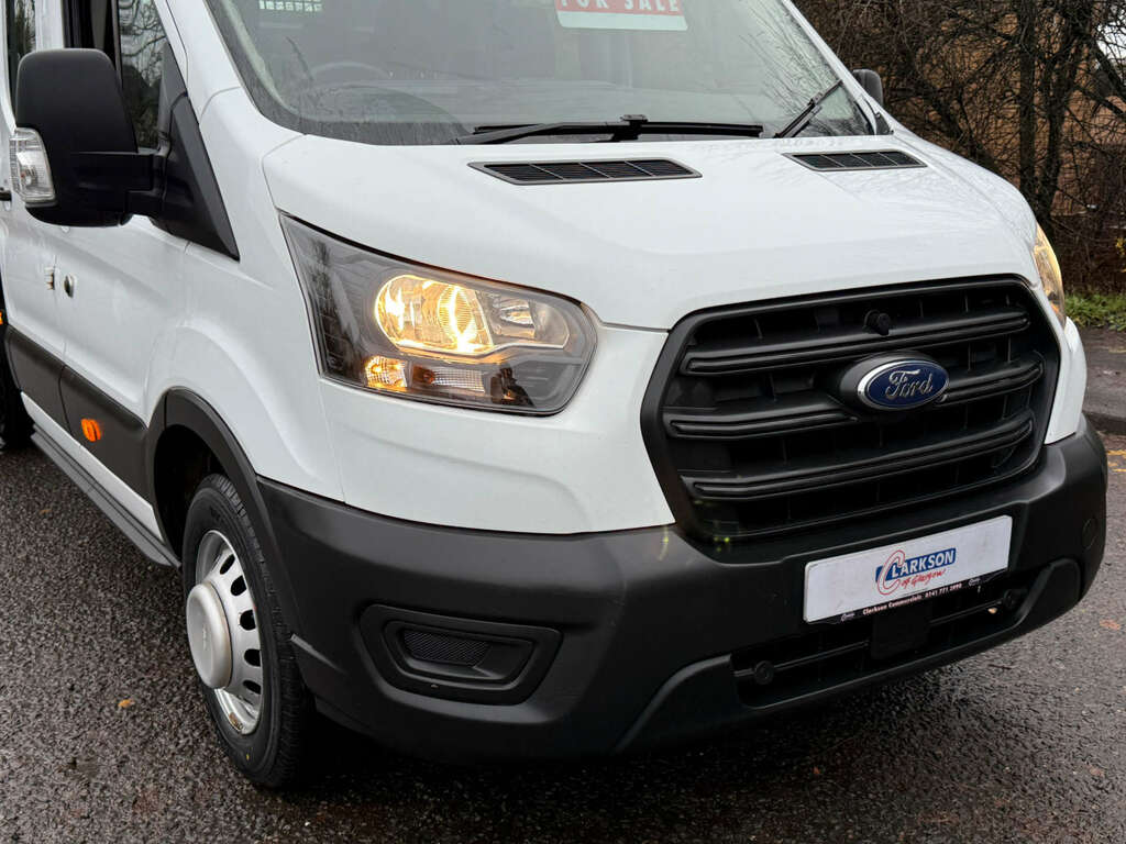 Ford Transit Custom 350 Crew Cab Tipper 2.0Ecoblue WN22UAT White #5