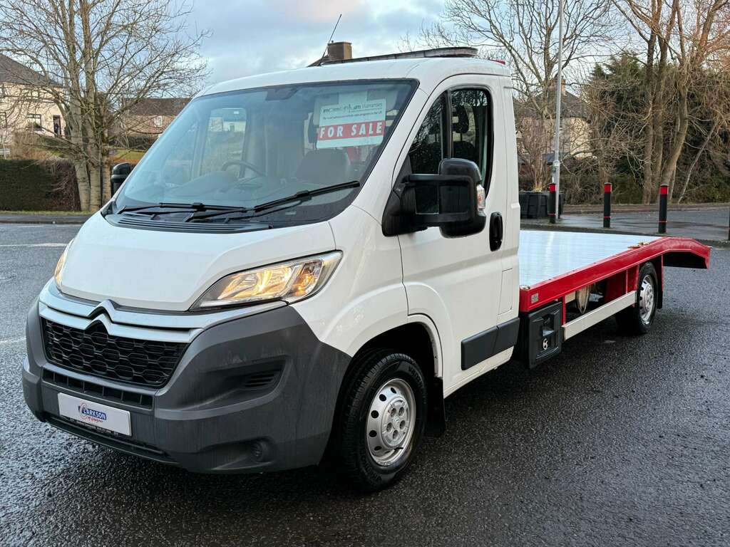 Citroen Relay 35 Heavy 2.2Hdi Single Car Transporter White #3