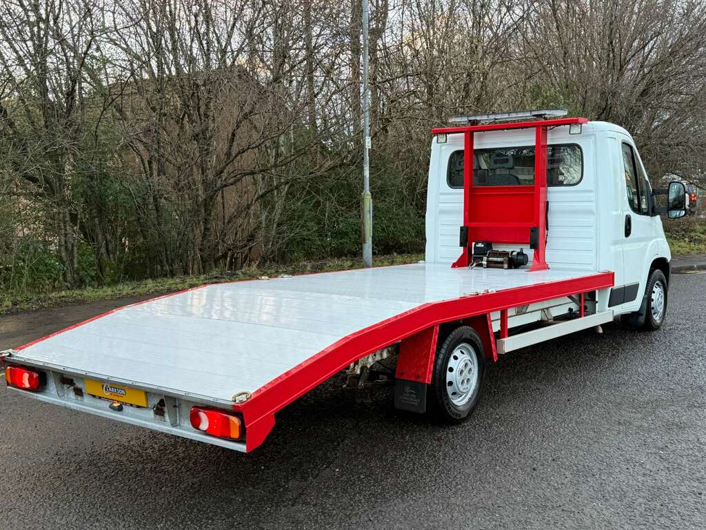 Citroen Relay 35 Heavy 2.2Hdi Single Car Transporter White #2