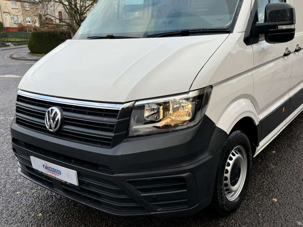 Volkswagen Crafter Cr35 Lwb Trendline Tdi Box SL72FTF White #4