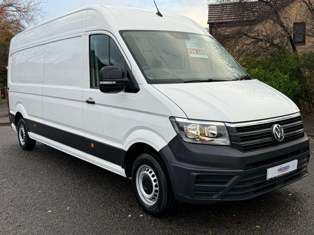 Volkswagen Crafter Cr35 Lwb Trendline Tdi Box SL72FTF White #3