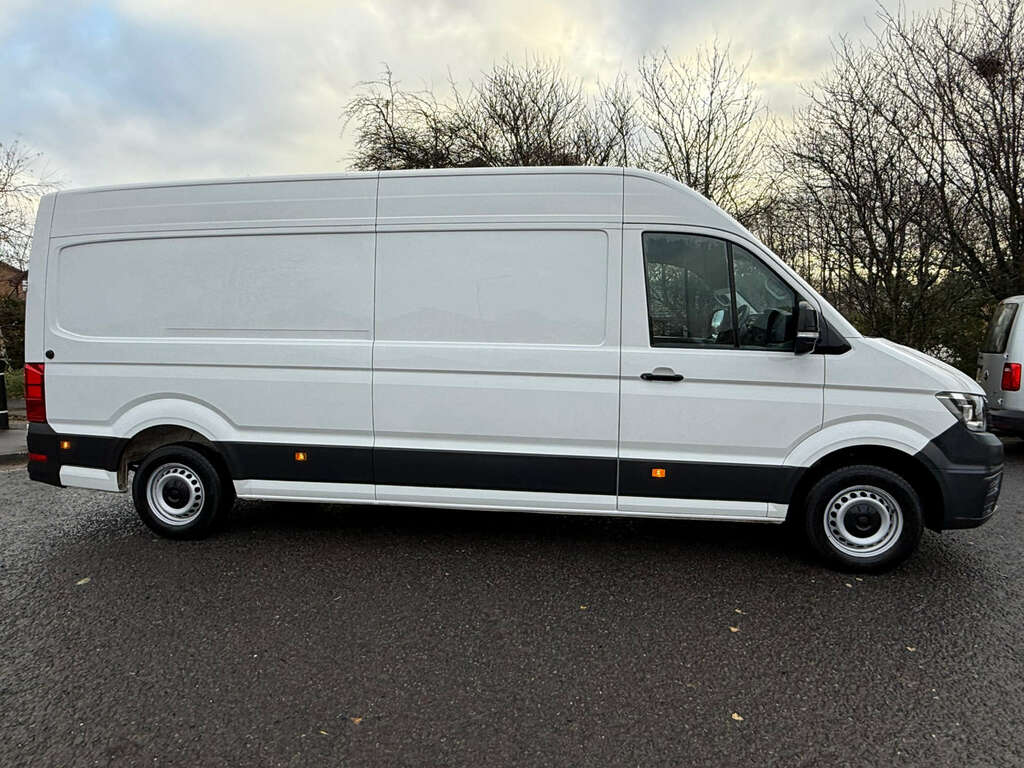 Volkswagen Crafter Cr35 Lwb Trendline Tdi Box SL72FTF White #6