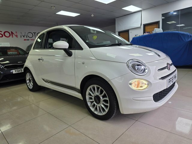 Fiat 500 Hatchback PF18PHK White #2