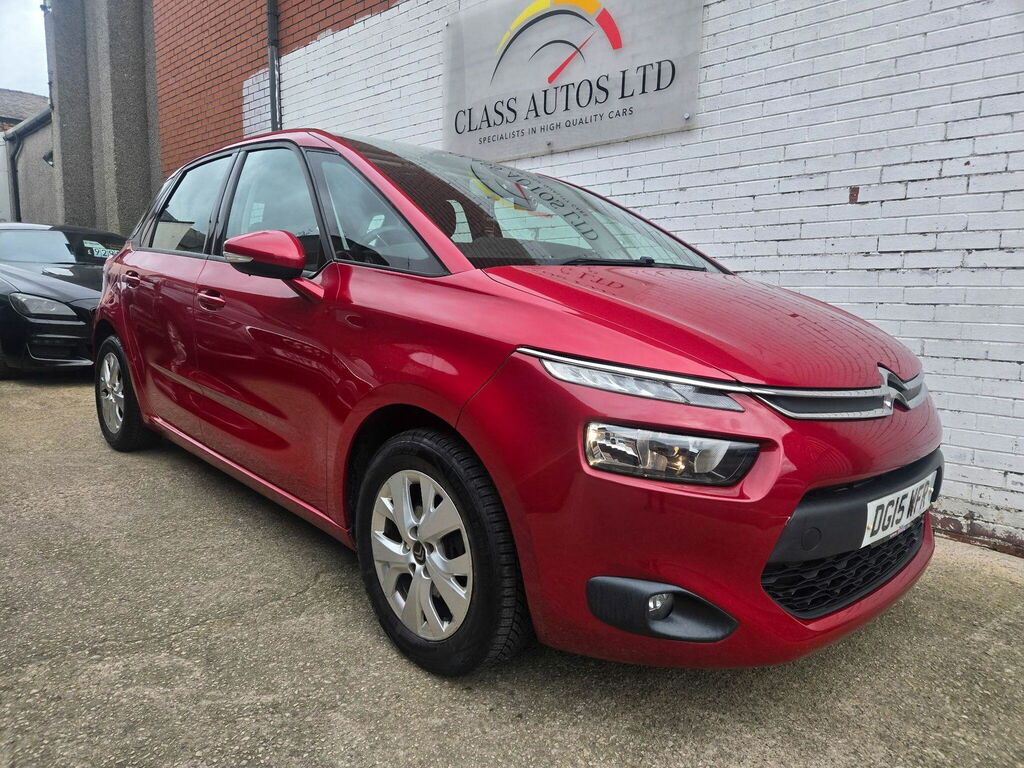 Citroen C4 Picasso 1.6 E-hdi Vtr Etg6 Euro 5 Ss DG15WFR Red #5