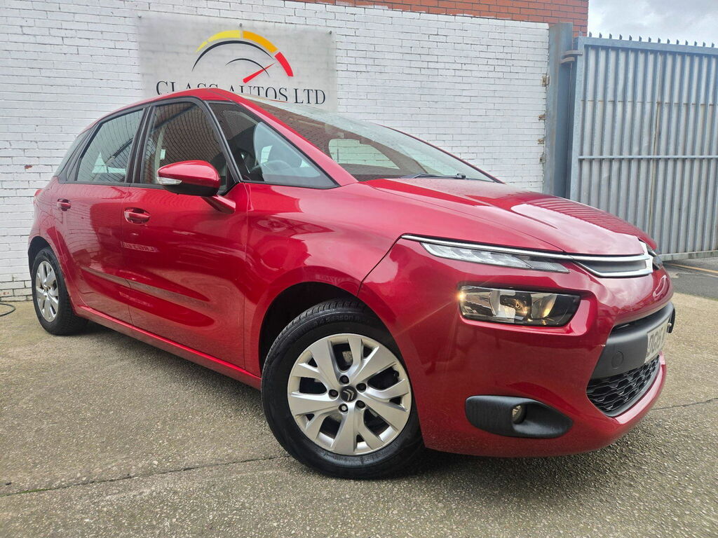 Citroen C4 Picasso 1.6 E-hdi Vtr Etg6 Euro 5 Ss Red