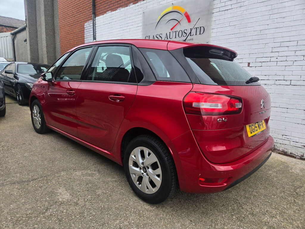Citroen C4 Picasso 1.6 E-hdi Vtr Etg6 Euro 5 Ss DG15WFR Red #4