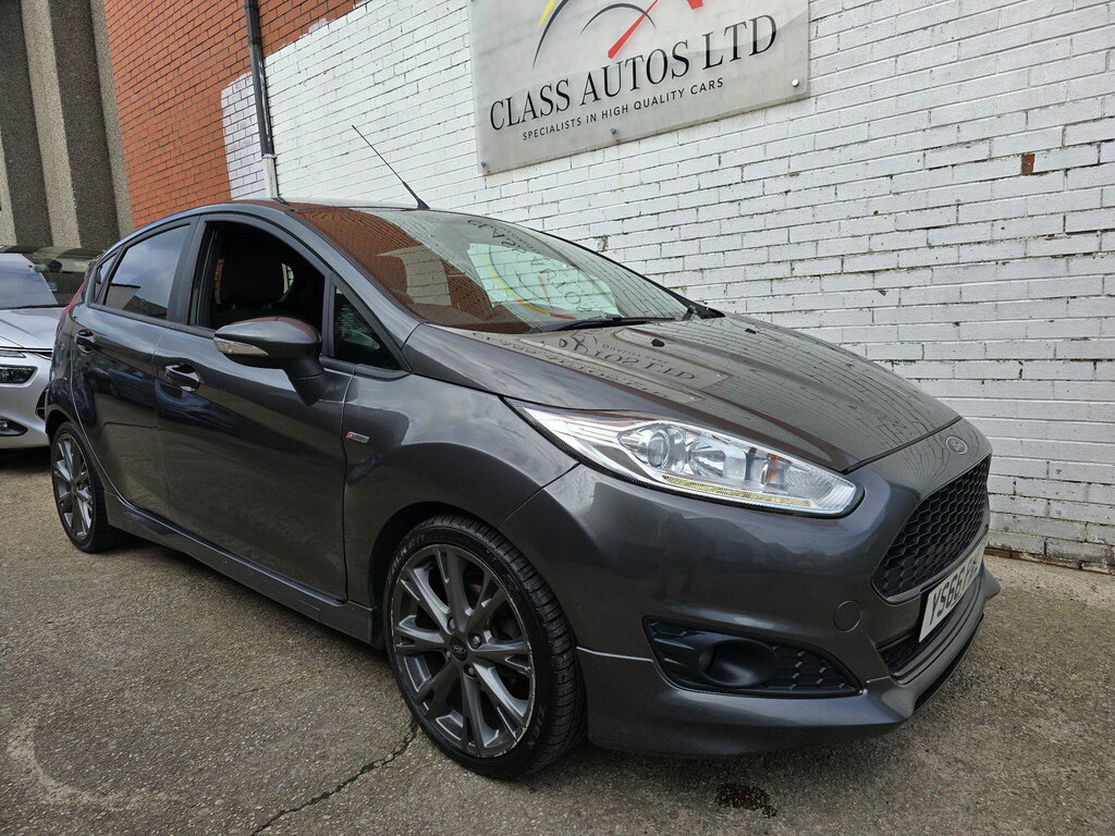 Ford Fiesta 1.0T Ecoboost St-line Euro 6 Ss YS66PWL Grey #6
