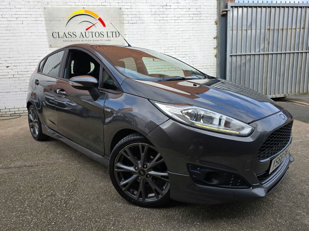 Ford Fiesta 1.0T Ecoboost St-line Euro 6 Ss Grey