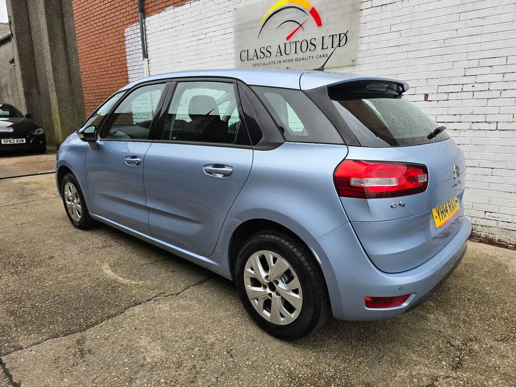 Citroen C4 Picasso 1.6 E-hdi Airdream Vtr Euro 5 Ss YH14RAX Blue #4
