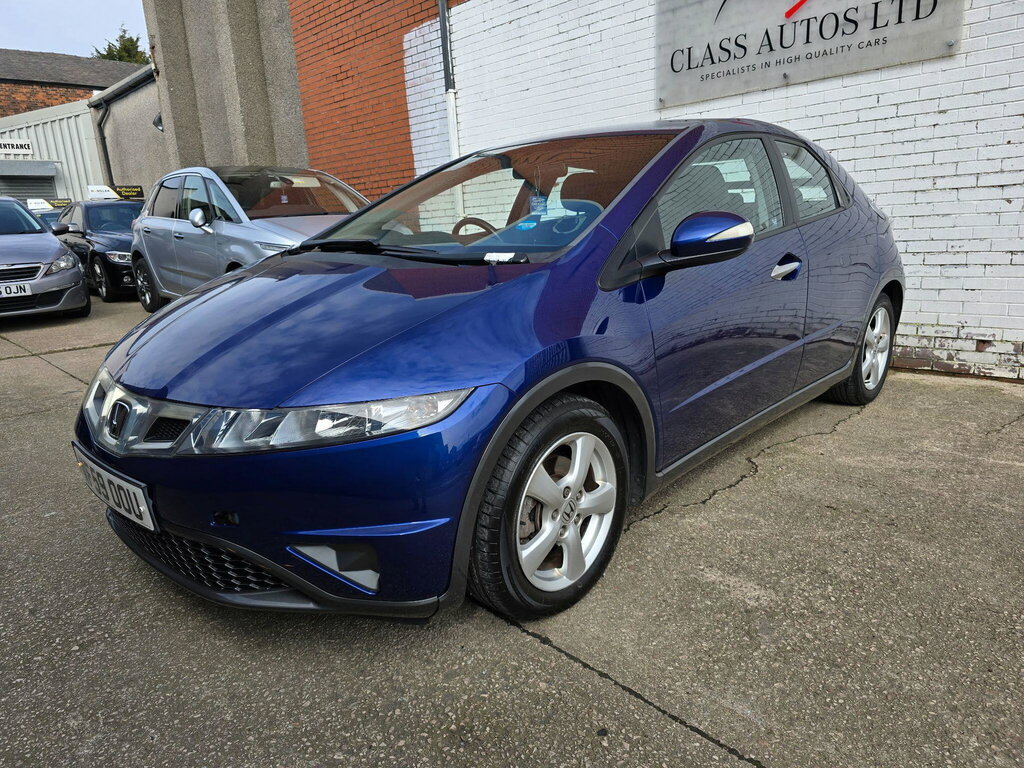 Honda Civic 1.8 I-vtec Se Blue #4
