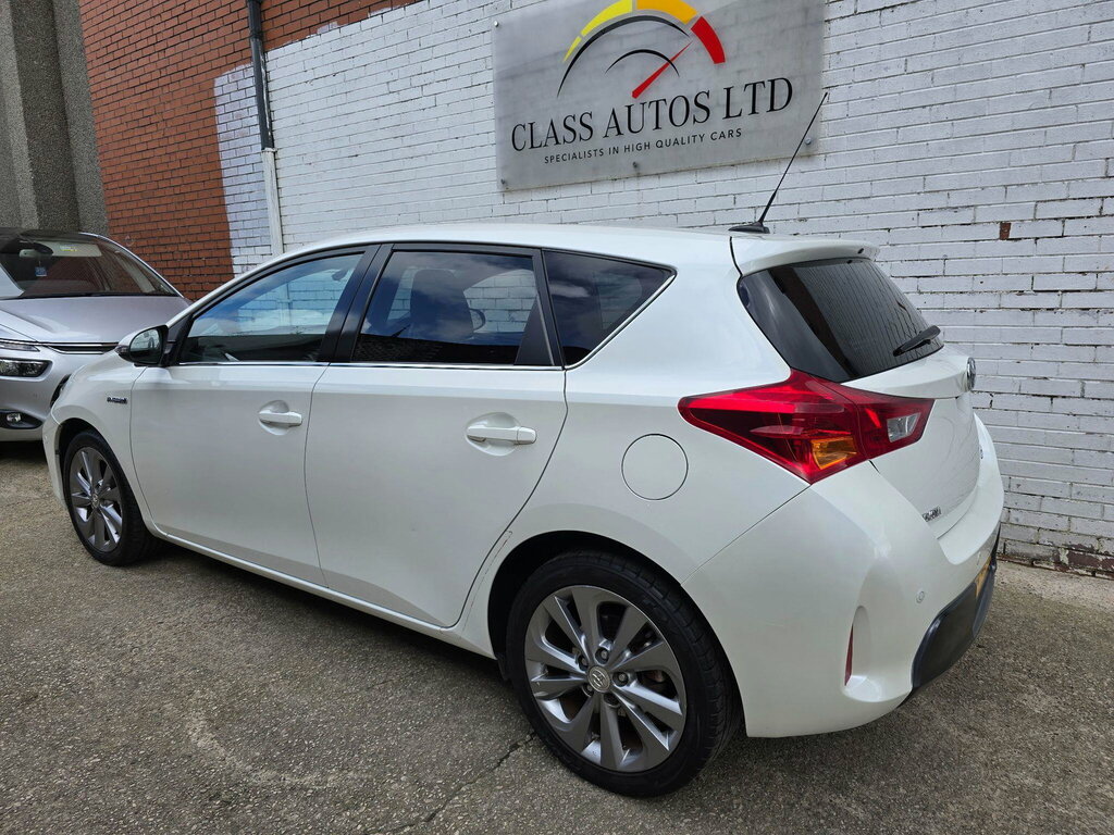 Toyota Auris 1.8 Vvt-h Excel Cvt Euro 5 Ss White #5
