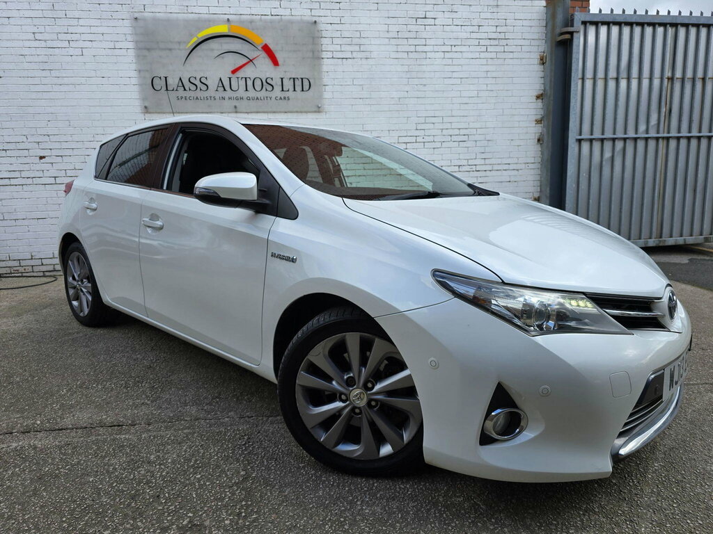 Toyota Auris 1.8 Vvt-h Excel Cvt Euro 5 Ss White