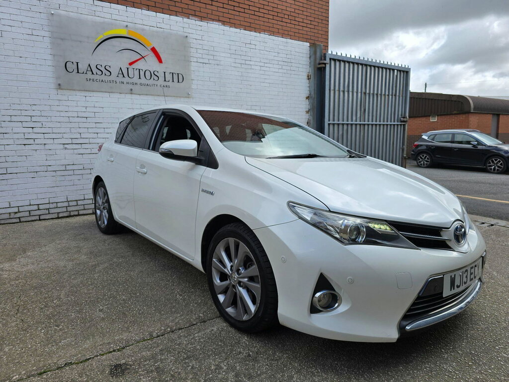 Toyota Auris 1.8 Vvt-h Excel Cvt Euro 5 Ss White #6