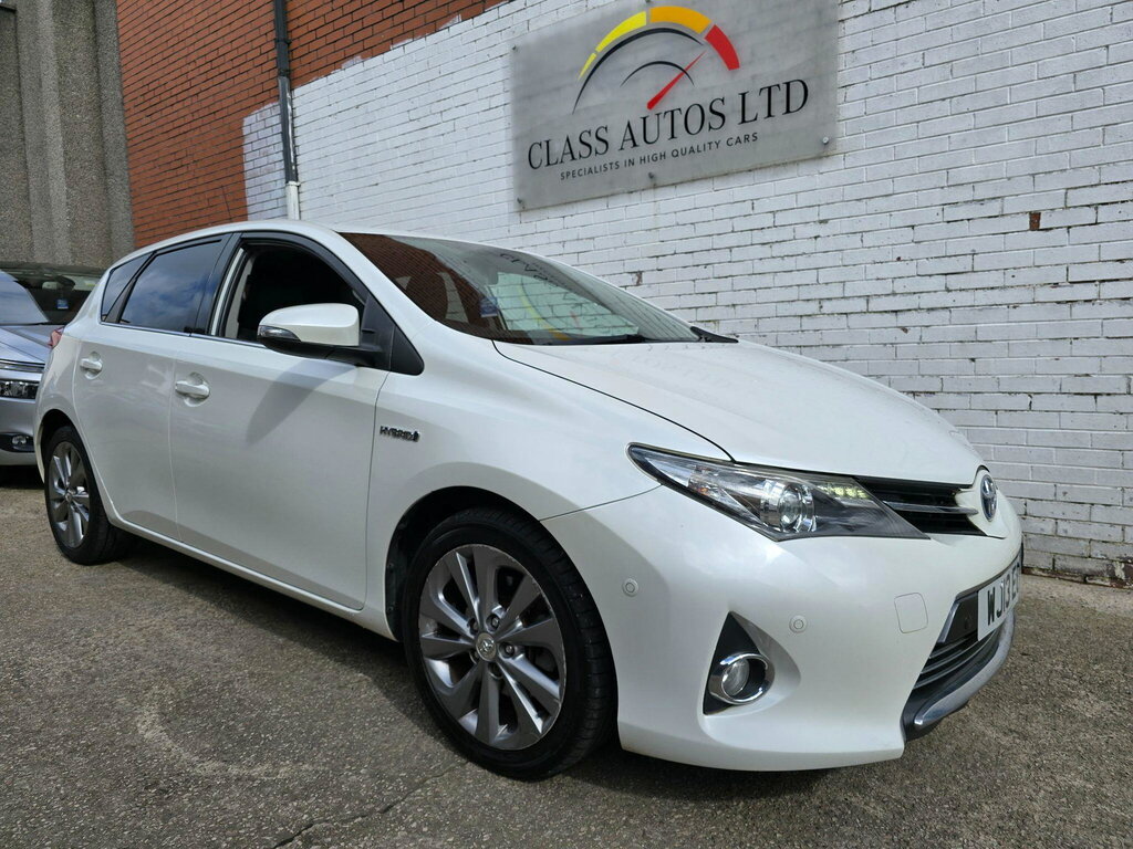 Toyota Auris 1.8 Vvt-h Excel Cvt Euro 5 Ss White #2