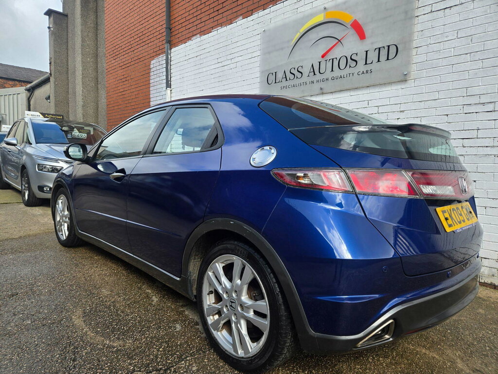 Honda Civic 1.8 I-vtec Ex Blue #4