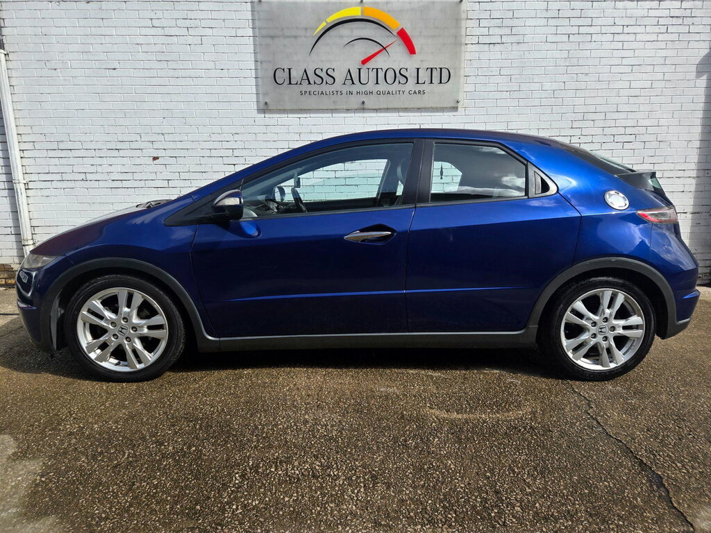 Honda Civic 1.8 I-vtec Ex Blue #6