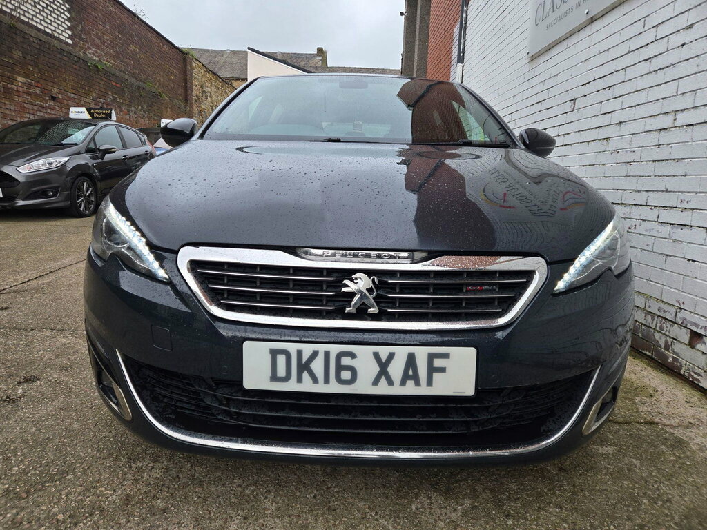 Peugeot 308 2.0 Bluehdi Gt Line Euro 6 Ss Grey #2