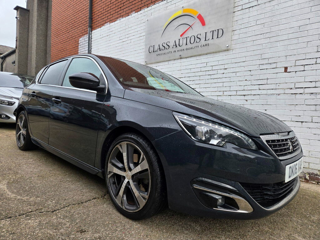 Peugeot 308 2.0 Bluehdi Gt Line Euro 6 Ss Grey #5