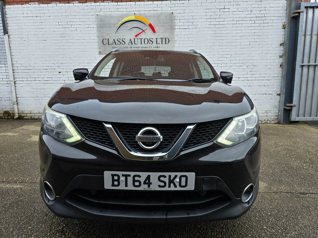 Nissan Qashqai 1.5 Dci N-tec 2Wd Euro 5 Ss BT64SKO Black #2