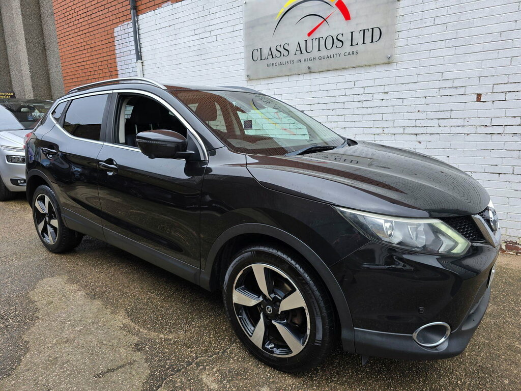 Nissan Qashqai 1.5 Dci N-tec 2Wd Euro 5 Ss BT64SKO Black #4