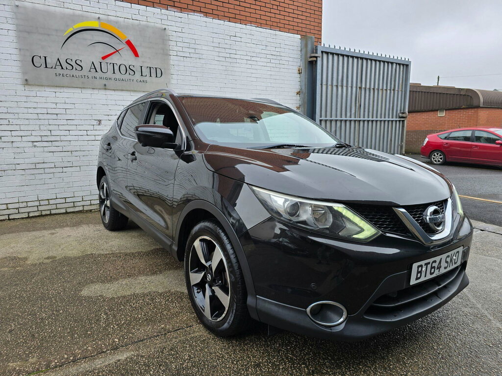 Nissan Qashqai 1.5 Dci N-tec 2Wd Euro 5 Ss BT64SKO Black #6