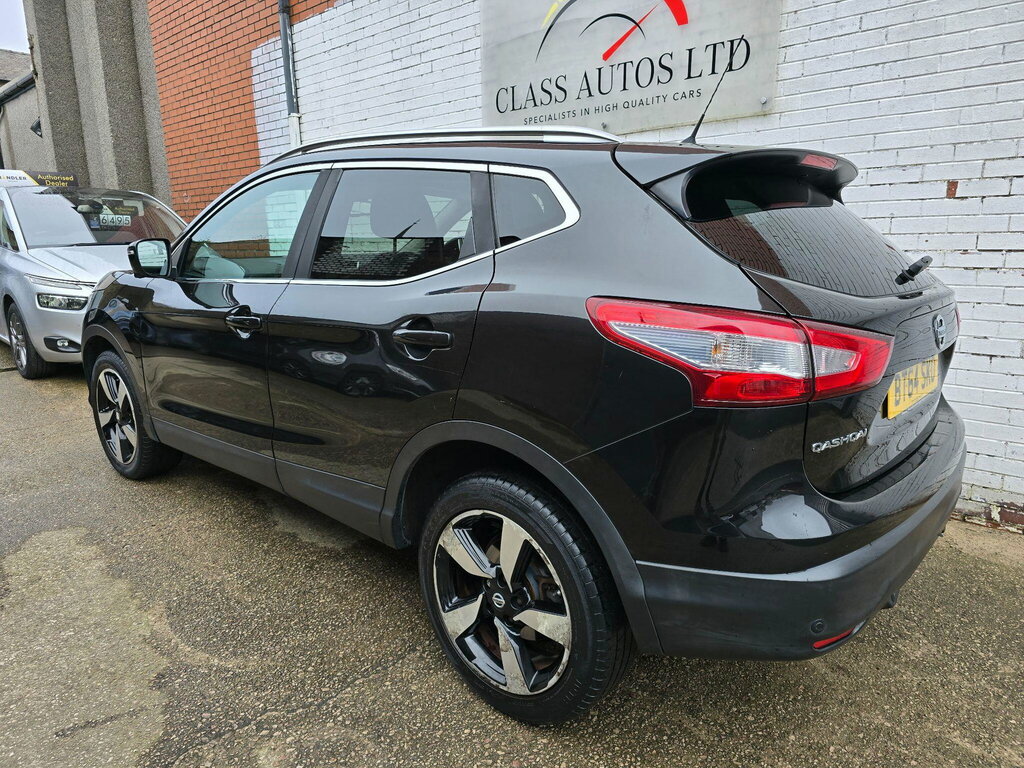 Nissan Qashqai 1.5 Dci N-tec 2Wd Euro 5 Ss BT64SKO Black #5