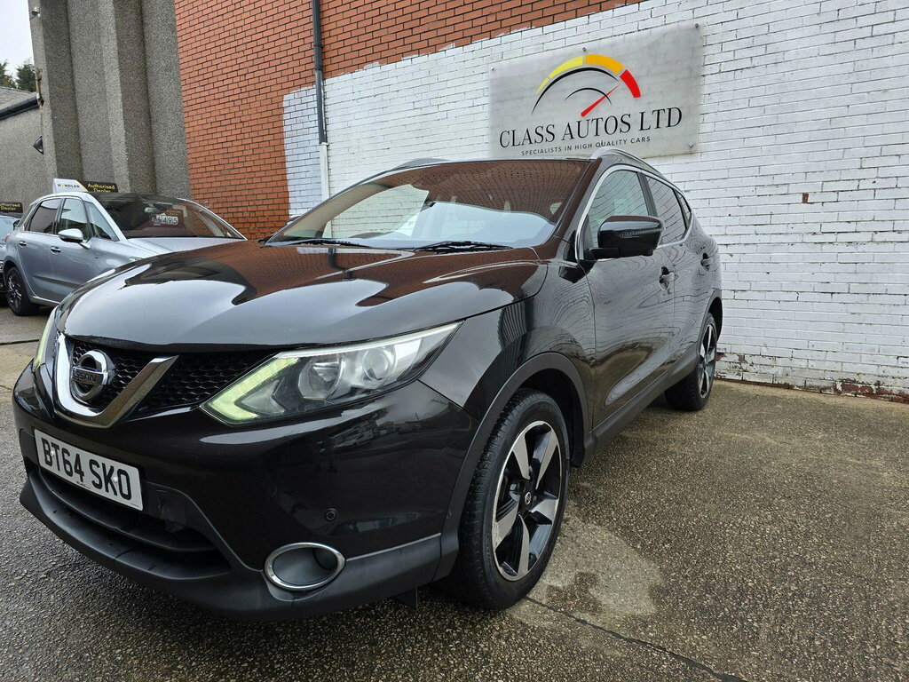 Nissan Qashqai 1.5 Dci N-tec 2Wd Euro 5 Ss BT64SKO Black #3