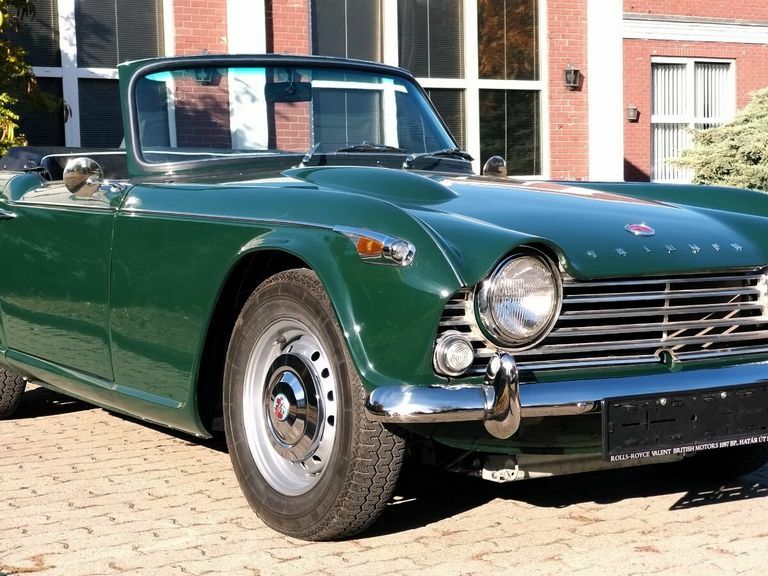 Triumph TR4 Convertible Green