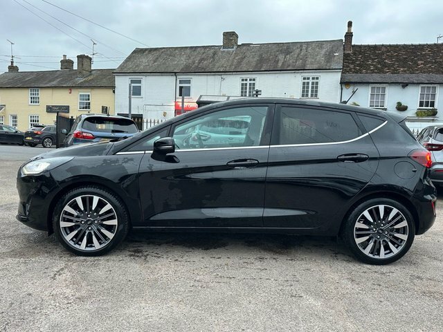 Ford Fiesta 1.0T Ecoboost Mhev Titanium X LM72FDU Black #4