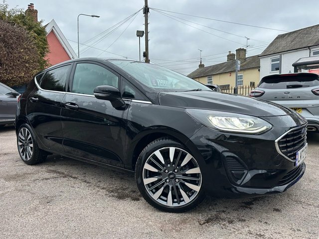 Ford Fiesta 1.0T Ecoboost Mhev Titanium X Black