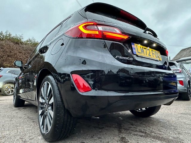 Ford Fiesta 1.0T Ecoboost Mhev Titanium X LM72FDU Black #6