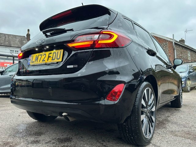 Ford Fiesta 1.0T Ecoboost Mhev Titanium X LM72FDU Black #5