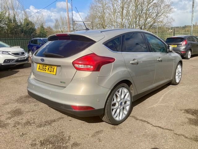 Ford Focus 1.0T Ecoboost Titanium X Hatchback Euro 6 Ss AU66KDX Silver #3