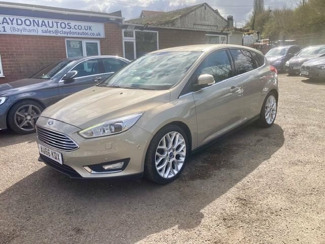 Ford Focus 1.0T Ecoboost Titanium X Hatchback Euro 6 Ss AU66KDX Silver #2