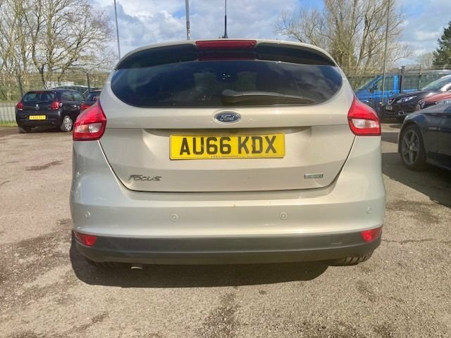 Ford Focus 1.0T Ecoboost Titanium X Hatchback Euro 6 Ss AU66KDX Silver #6