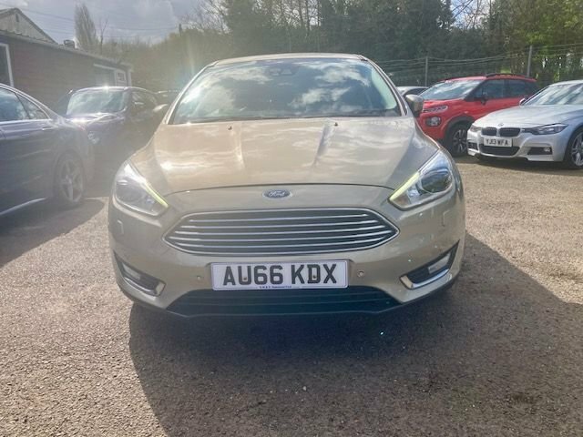 Ford Focus 1.0T Ecoboost Titanium X Hatchback Euro 6 Ss AU66KDX Silver #5