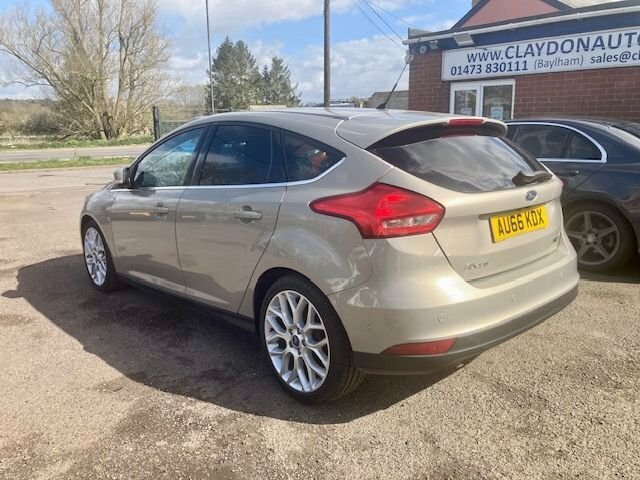 Ford Focus 1.0T Ecoboost Titanium X Hatchback Euro 6 Ss AU66KDX Silver #4