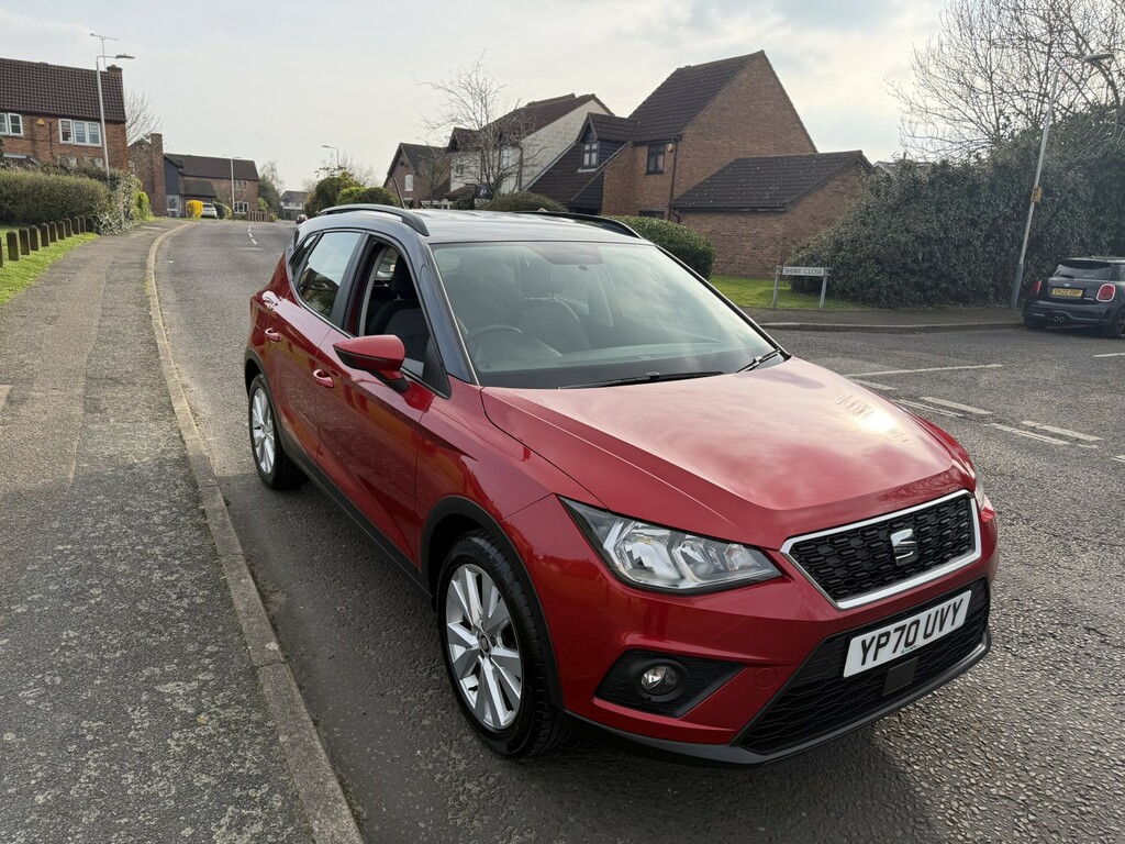 Seat Arona Suv 1.0 Tsi Se Technology 2020 YP70UVY Red #2